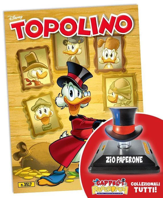 TOPOLINO 3517 + TUBA ZIO PAPERONE