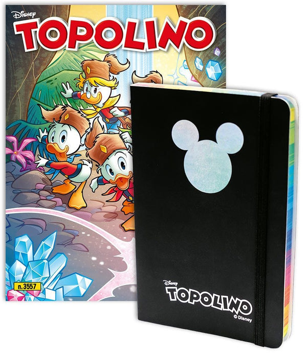 TOPOLINO 3557 + BLOCK NOTES ARCOBALENO