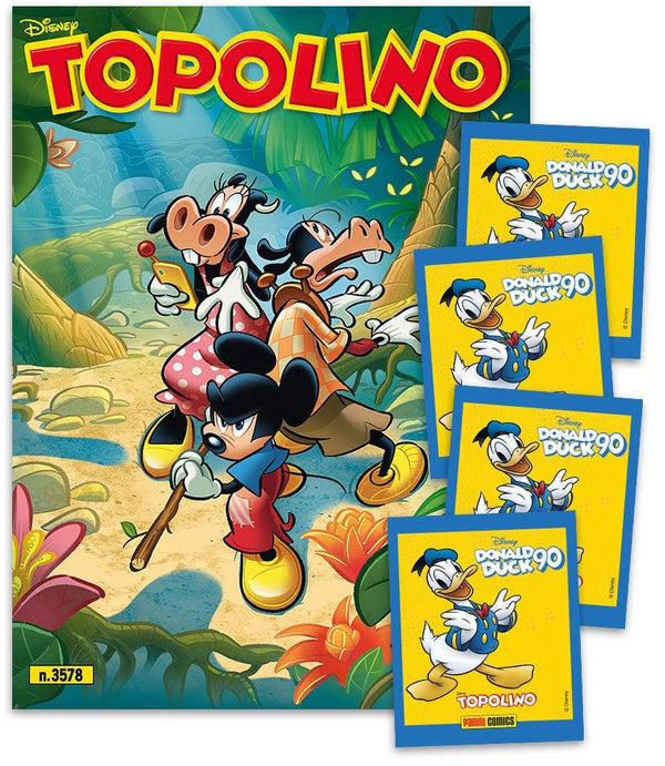 TOPOLINO 3578 + 4 BUSTINE