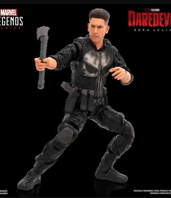 MARVEL LEGENDS - DAREDEVIL - BORN AGAIN - PUNISHER - ACTION FIGURE 15CM MARVEL LEGENDS - DAREDEVIL - BORN AGAIN - PUNISHER - ACTION FIGURE 15CM