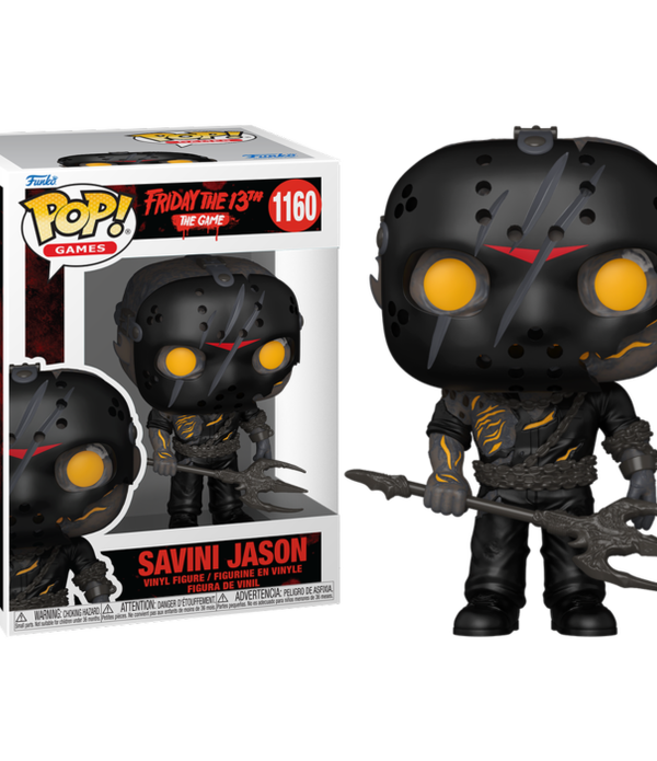 FRIDAY THE 13TH: THE GAME - POP FUNKO VINYL FIGURE 1160 SAVINI JASON (JASON UNIVERSE) 9CM FRIDAY THE 13TH: THE GAME - POP FUNKO VINYL FIGURE 1160 SAVINI JASON (JASON UNIVERSE) 9CM
