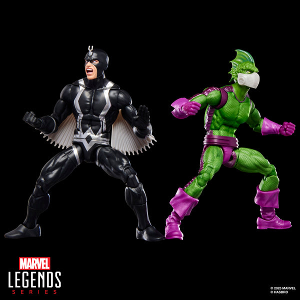 MARVEL LEGENDS AVENGERS - BLACKBOLT E MARVEL'S TRITON - ACTION FIGURE 15CM