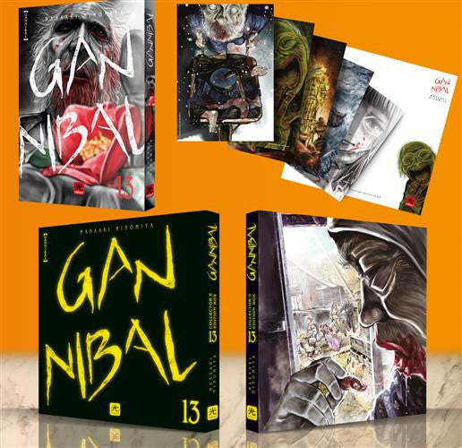 GANNIBAL BOX SET VARIANT - GANNIBAL 13 (VARIANT) + 5 CARTOLINE GANNIBAL BOX SET VARIANT - GANNIBAL 13 (VARIANT) + 5 CARTOLINE