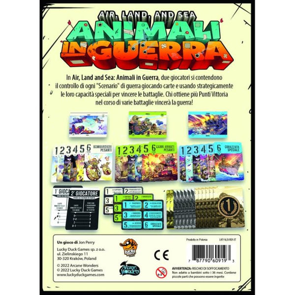 AIR, LAND, AND SEA - ANIMALI IN GUERRA
