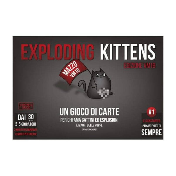 EXPLODING KITTENS - V.M. 18
