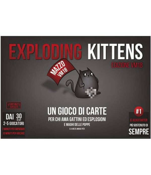 EXPLODING KITTENS - V.M. 18 EXPLODING KITTENS - V.M. 18