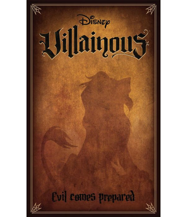 VILLAINOUS - EVIL COMES PREPARED VILLAINOUS - EVIL COMES PREPARED