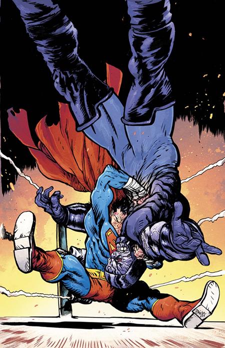 DC K.O. #1 (OF 4) CVR C DANIEL WARREN JOHNSON CARD STOCK VAR