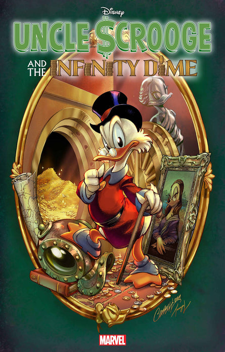 UNCLE SCROOGE INFINITY DIME #1 CAMPBELL VAR