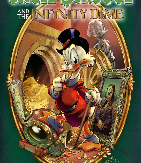 UNCLE SCROOGE INFINITY DIME #1 CAMPBELL VAR