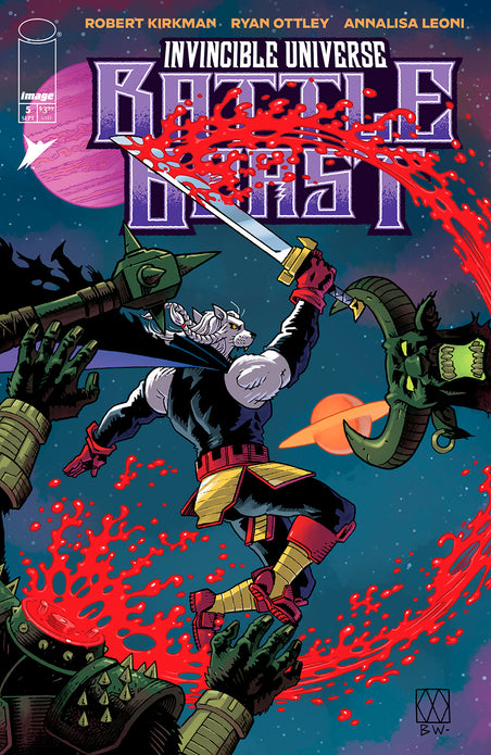 INVINCIBLE UNIVERSE BATTLE BEAST #5 CVR E INC 1:50 MATT WAGNER & BRENNAN WAGNER VAR