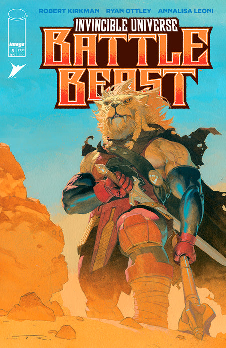 INVINCIBLE UNIVERSE BATTLE BEAST #5 CVR F INC 1:100 ESAD RIBIC VAR