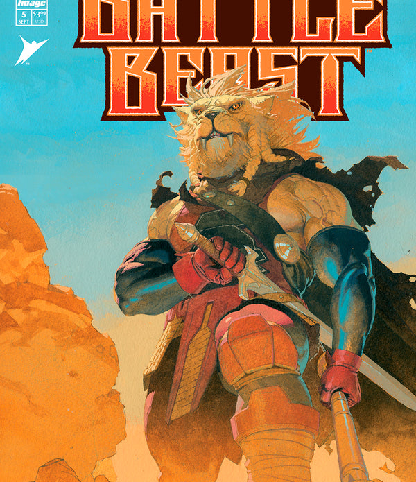 INVINCIBLE UNIVERSE BATTLE BEAST #5 CVR F INC 1:100 ESAD RIBIC VAR