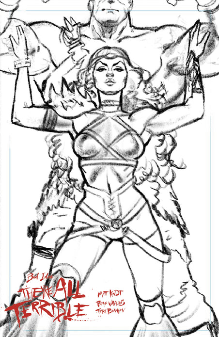 THEYRE ALL TERRIBLE #1-2 (OF 3) DELUXE EDITION CVR C INC 1:20 JOE QUINONES VAR