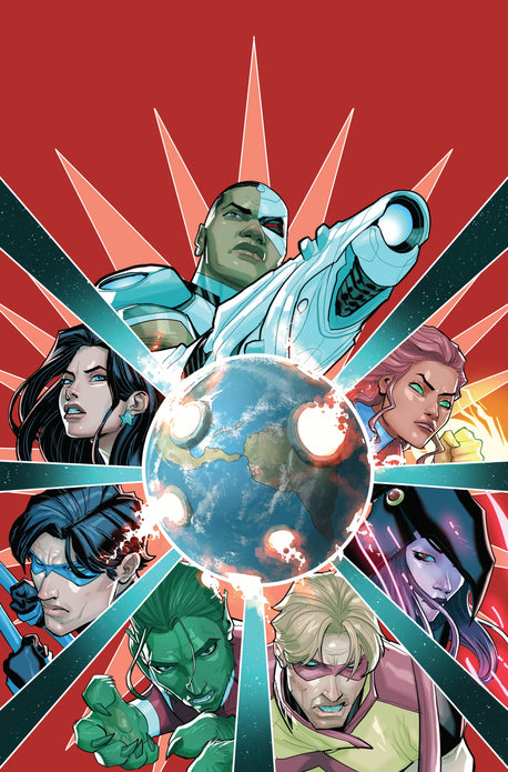 TITANS #28 CVR A PETE WOODS (DC K.O.)