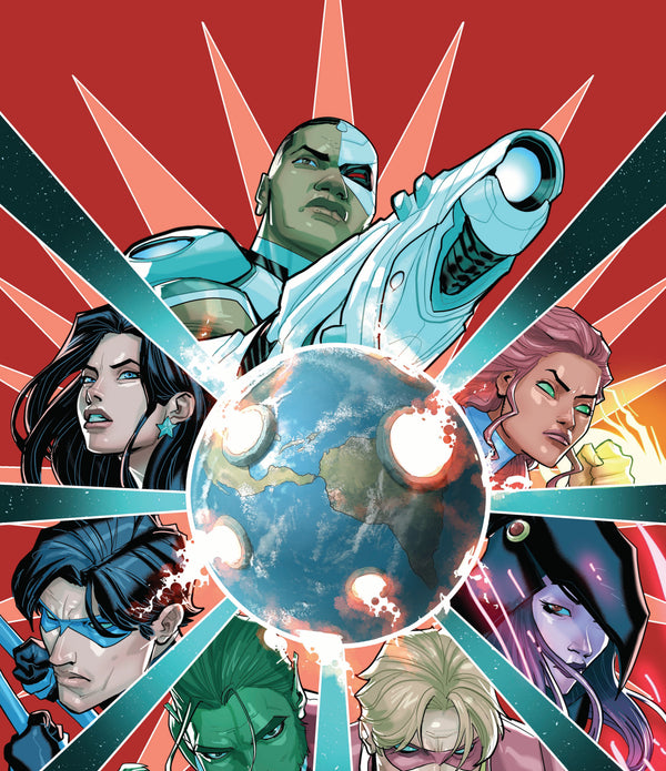TITANS #28 CVR A PETE WOODS (DC K.O.)