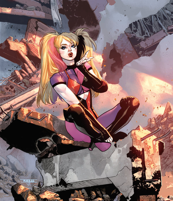 HARLEY QUINN #55 CVR C MAHMUD ASRAR CARD STOCK VAR