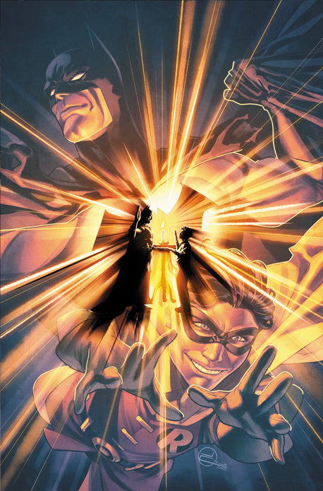 BATMAN & ROBIN YEAR ONE #12 (OF 12) CVR B JAMAL CAMPBELL CARD STOCK VAR