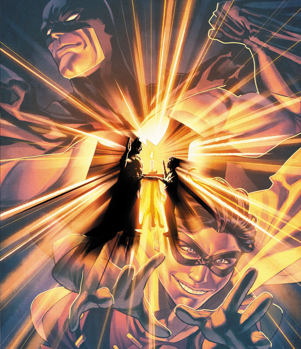 BATMAN & ROBIN YEAR ONE #12 (OF 12) CVR B JAMAL CAMPBELL CARD STOCK VAR