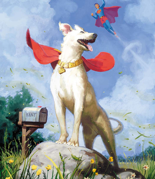 KRYPTO THE LAST DOG OF KRYPTON #5 (OF 5) CVR B DAVID TALASKI CARD STOCK VAR