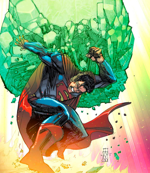 SUPERMAN UNLIMITED #6 CVR E DENYS COWAN CARD STOCK VAR