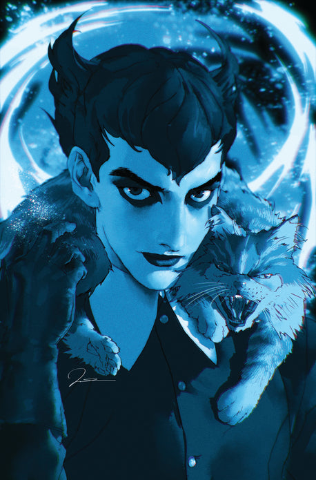 CHEETAH AND CHESHIRE ROB THE JUSTICE LEAGUE #3 (OF 6) CVR B GERALD PAREL CARD STOCK VAR