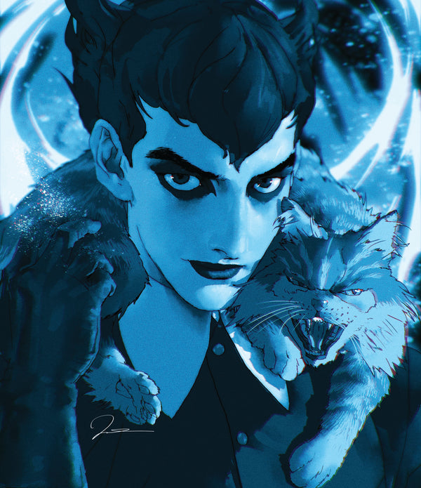 CHEETAH AND CHESHIRE ROB THE JUSTICE LEAGUE #3 (OF 6) CVR B GERALD PAREL CARD STOCK VAR