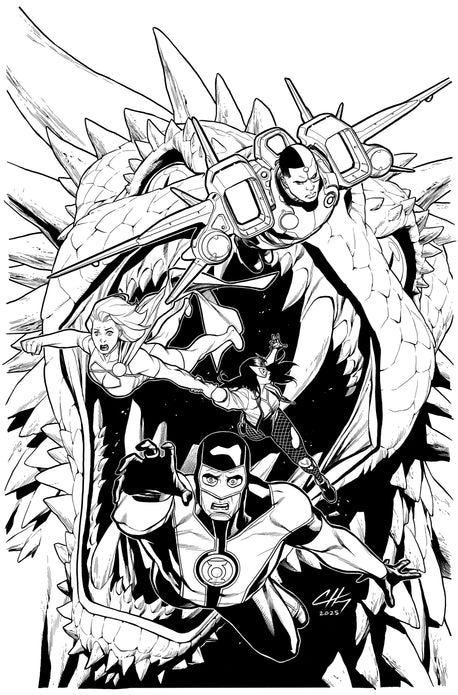 JUSTICE LEAGUE RED #3 (OF 6) CVR A CLAYTON HENRY