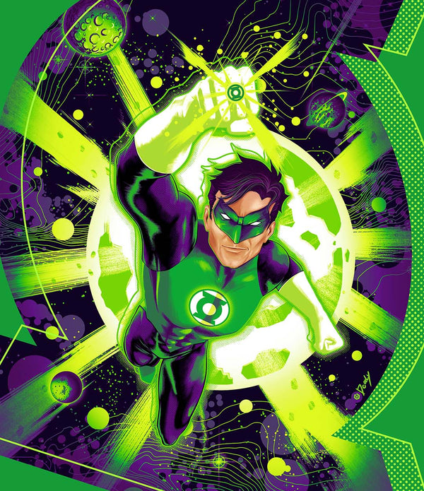 GREEN LANTERN #28 CVR D DOALY CARD STOCK VAR