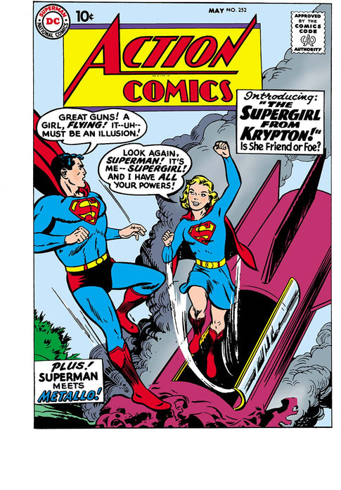 ACTION COMICS #252 FACSIMILE EDITION CVR A CURT SWAN