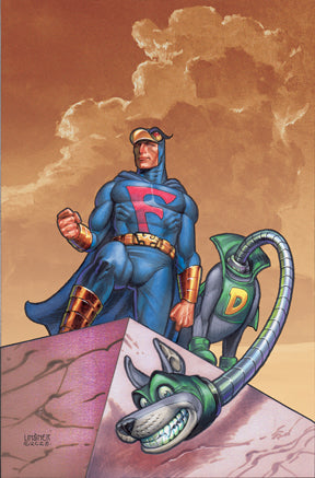 BLUE FALCON AND DYNOMUTT #2 CVR G INC 1:10 JOSEPH MICHEAL LINSNER VIRGIN VAR