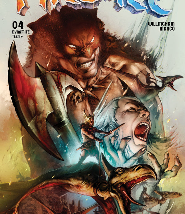 FIRE AND ICE #4 CVR B LEONARDO MANCO VAR