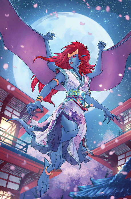 GARGOYLES DEMONA #5 CVR F MEGHAN HETRICK LTD VIRGIN VAR