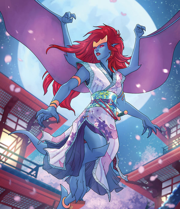 GARGOYLES DEMONA #5 CVR F MEGHAN HETRICK LTD VIRGIN VAR