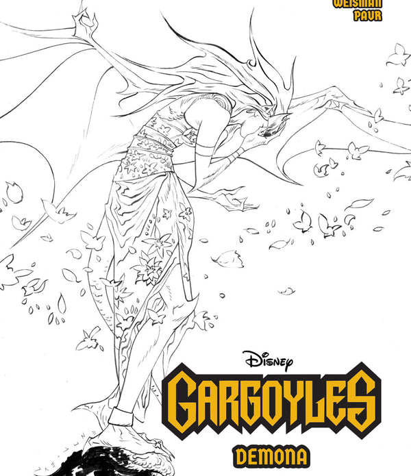 GARGOYLES DEMONA #5 CVR G INC 1:10 JAE LEE LINE ART VAR