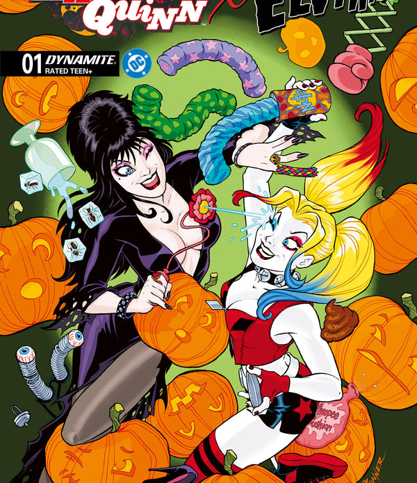HARLEY QUINN X ELVIRA #1 CVR A AMANDA CONNER