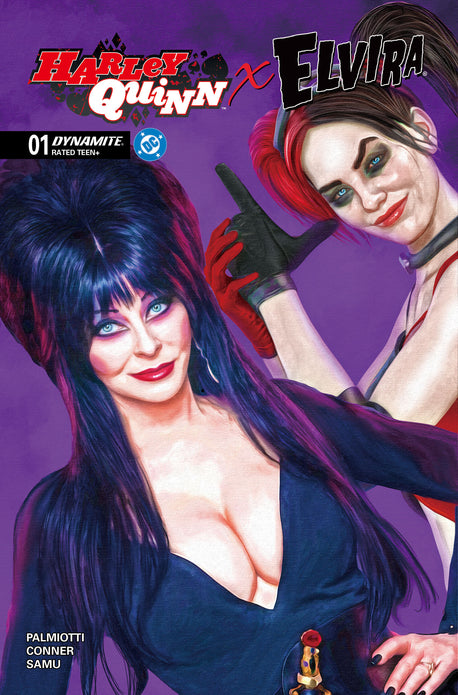 HARLEY QUINN X ELVIRA #1 CVR H MARK SPEARS FOIL VAR
