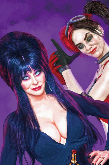 HARLEY QUINN X ELVIRA #1 CVR S INC 1:20 MARK SPEARS VIRGIN VAR