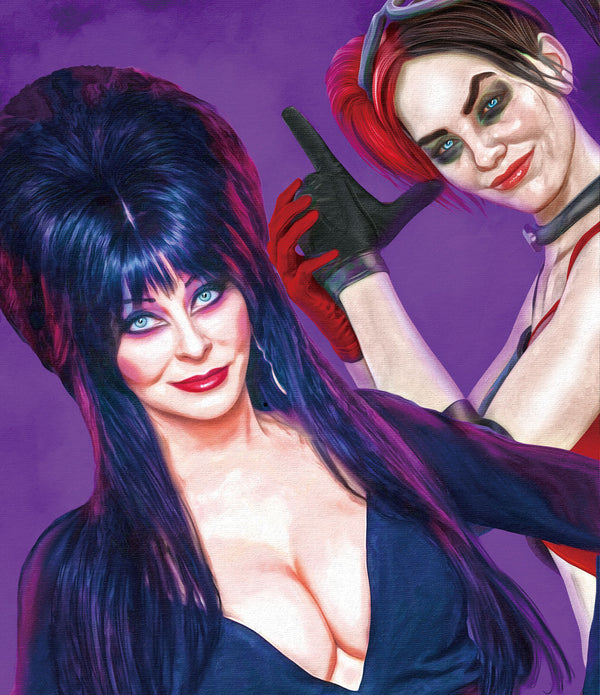HARLEY QUINN X ELVIRA #1 CVR S INC 1:20 MARK SPEARS VIRGIN VAR