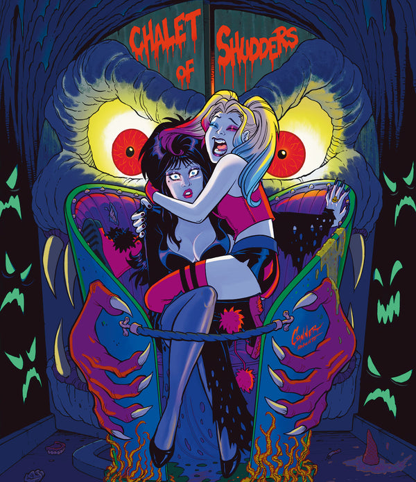 HARLEY QUINN X ELVIRA #1 CVR V INC 1:50 AMANDA CONNER VIRGIN VAR