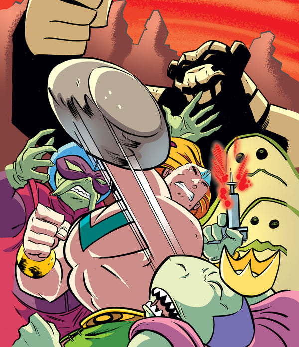 HERCULOIDS #9 CVR F INC 1:10 BJORN BARENDS VIRGIN VAR