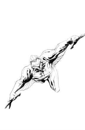 SILVERHAWKS #10 CVR G INC 1:10 DAVID COUSENS BATTLE DAMAGE ORIGINAL VAR