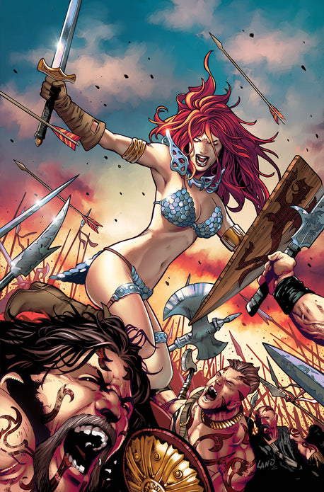SONJA REBORN #3 CVR G INC 1:10 GREG LAND VIRGIN VAR