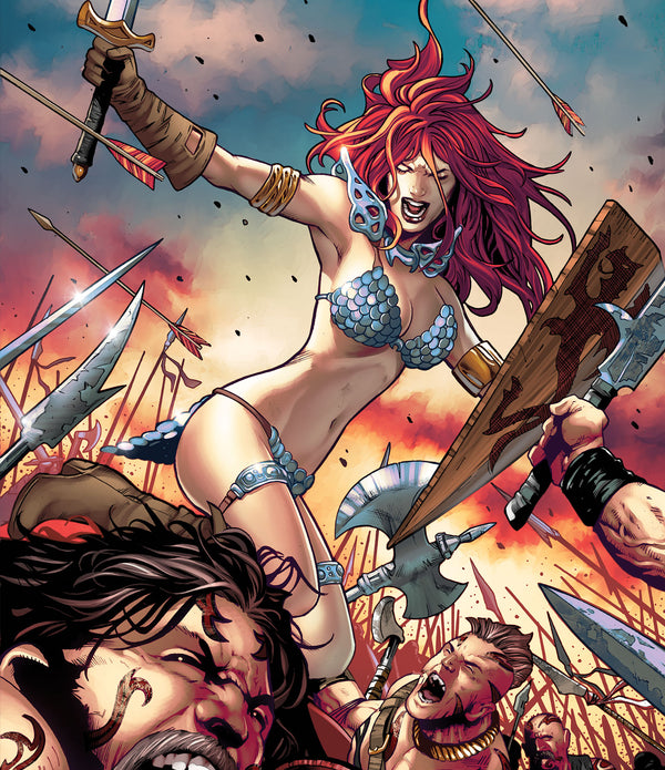 SONJA REBORN #3 CVR G INC 1:10 GREG LAND VIRGIN VAR