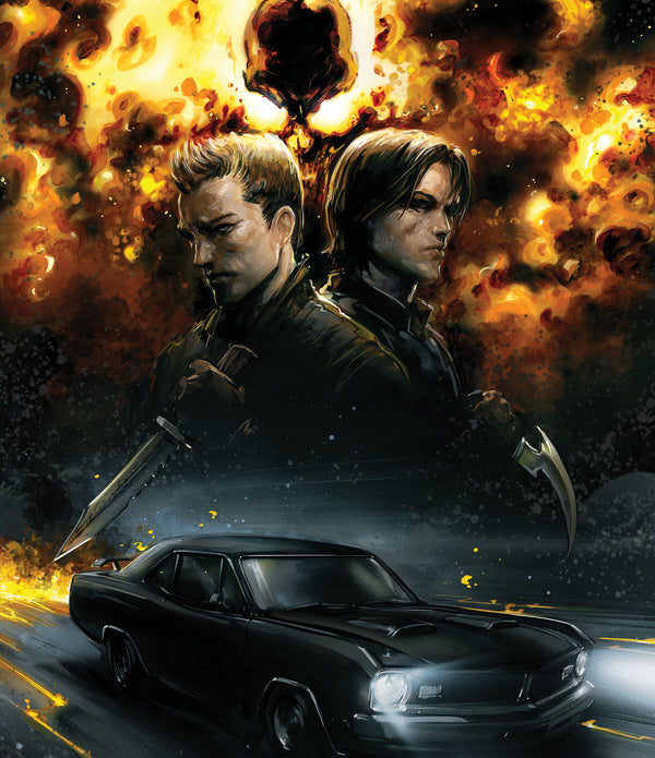 SUPERNATURAL #1 CVR F CLAYTON CRAIN FOIL VIRGIN VAR