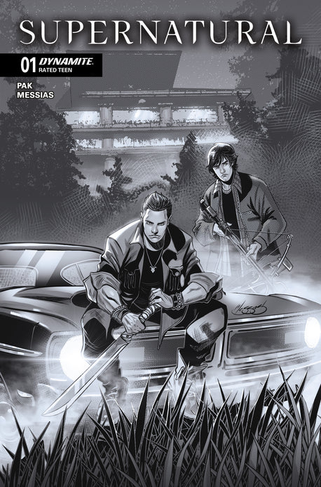 SUPERNATURAL #1 CVR J INC 1:10 EDER MESSIAS LINE ART VAR