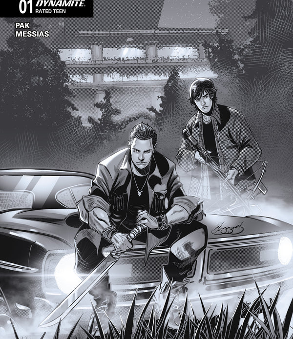 SUPERNATURAL #1 CVR J INC 1:10 EDER MESSIAS LINE ART VAR