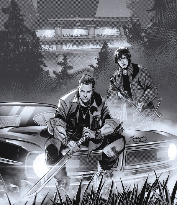 SUPERNATURAL #1 CVR O INC 1:40 EDER MESSIAS LINE ART VIRGIN VAR