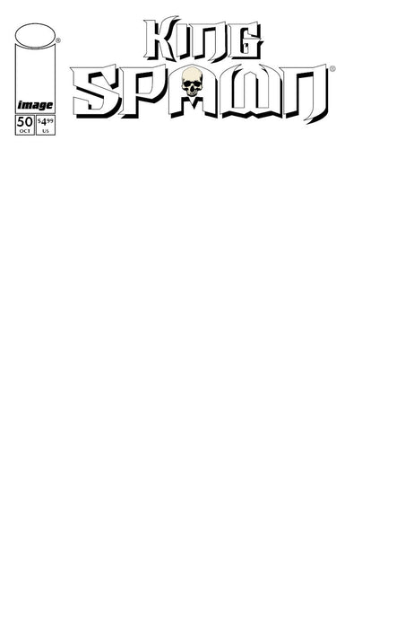 KING SPAWN #50 CVR C BLANK SKETCH VAR