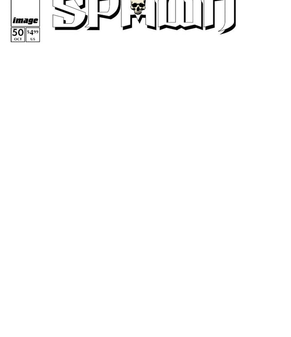 KING SPAWN #50 CVR C BLANK SKETCH VAR